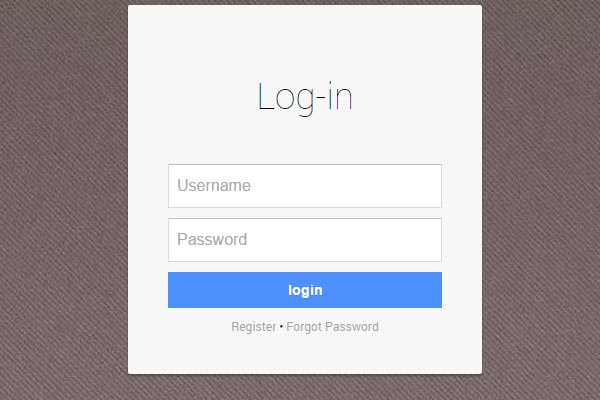 Css Code For Login Page Free Download