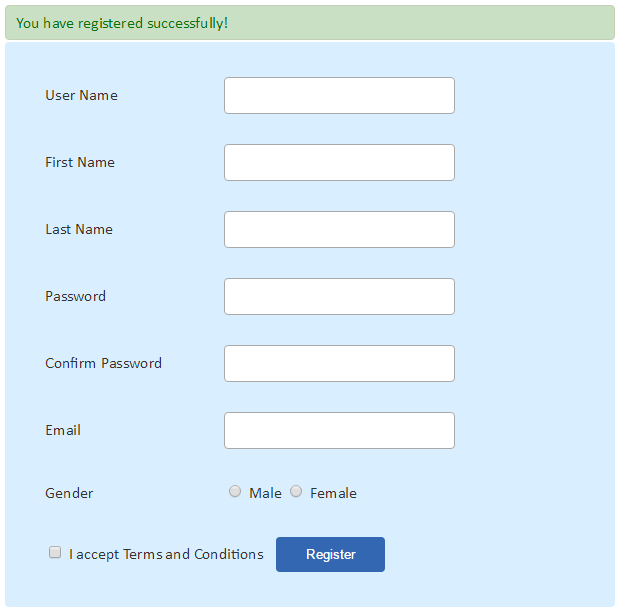 Registration Form In Html With Validation Code Free Download